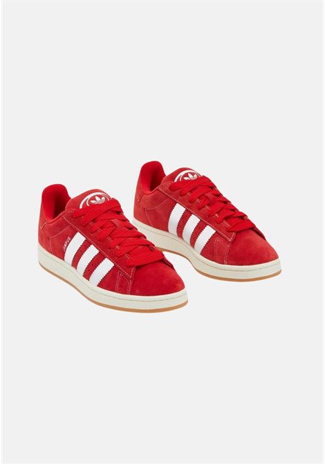 Red sneakers for men and women Campus 00s model ADIDAS ORIGINALS | H03474.